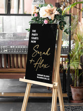 Ceremony Welcome Sign-RR